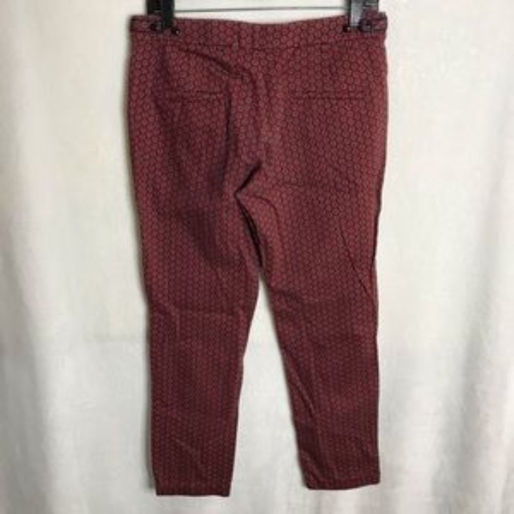 Zara Trafaluc Morocco Red Medallion Pants Size M
